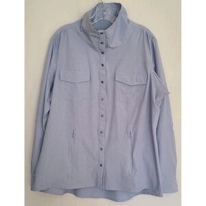 Duluth Trading Wind Breaker Sun Protection Stretch Jacket Women's Size XLarge